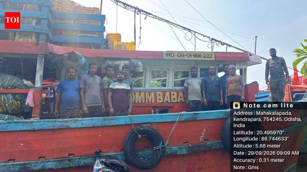 19 fishermen held for illegal fishing in Gahirmatha marine sanctuary | Bhubaneswar News