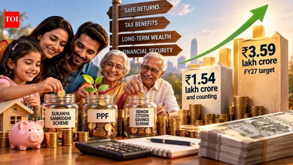 Rs 1.54 lakh crore and counting: Why PPF, Sukanya Samriddhi and senior-citizen schemes keep attracting Indians; FY27 target of Rs 3.59 lakh crore set to be beaten