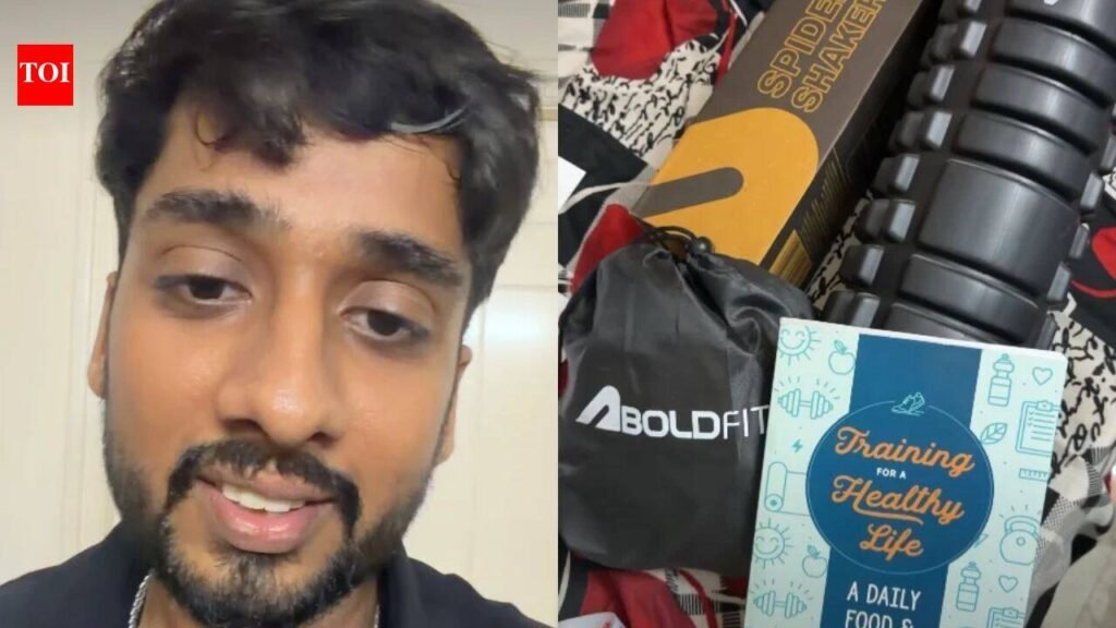 From 13 T-shirts to bags, jackets and 50+ stickers: Bengaluru Microsoft techie gives a peek into his ‘mountain’ of company goodies |