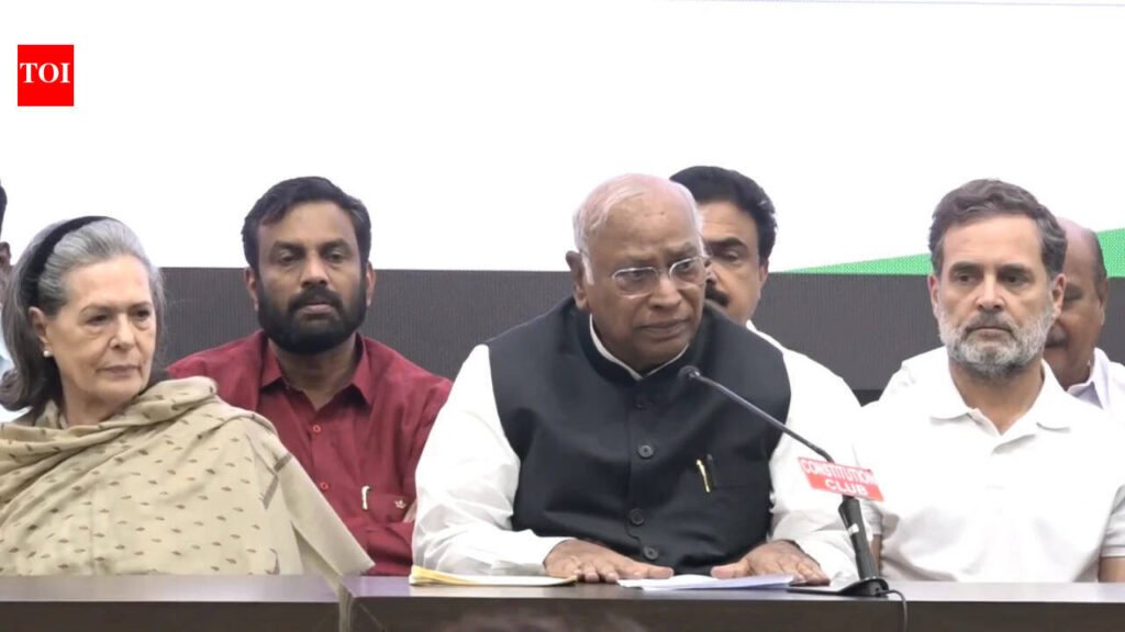 ‘Save Democracy March’ announced: INDIA bloc projects unity amid SIR row, targets PM Modi, Amit Shah | India News