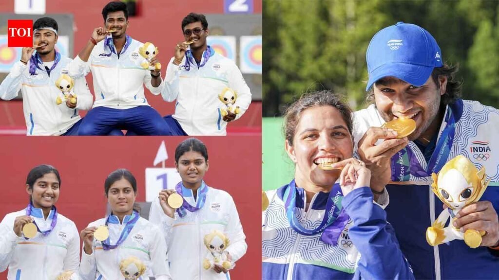 Archers, shooters fire India’s medal rush on a golden day at Asian Games | Asian Games 2026 News