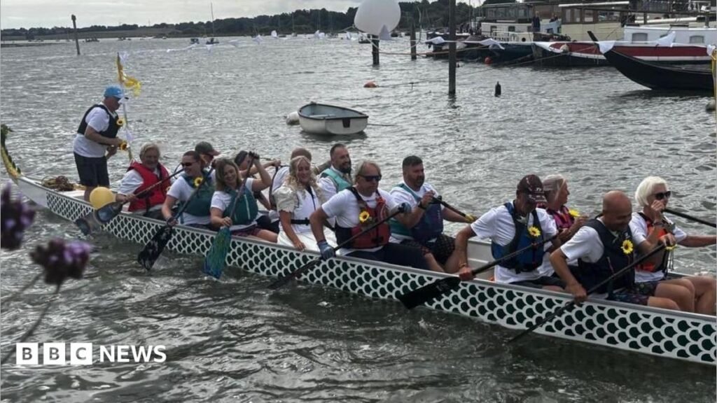 ‘I didn’t want a wedding car, I wanted a dragon boat’