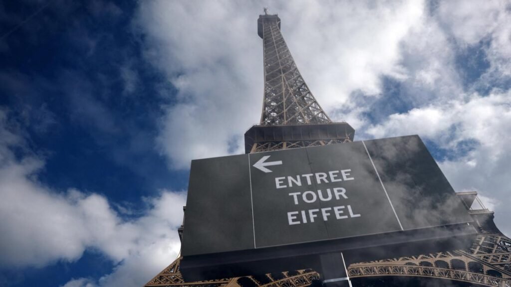 Eiffel Tower to reopen after row over removing women staff