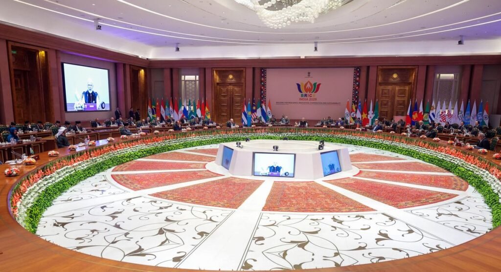 BRICS New Delhi Declaration expresses concern over West Asia tensions, calls for exercising restraint