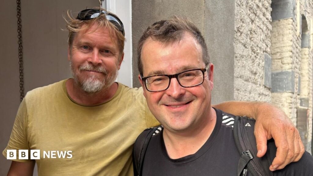 I joined Karl Bushby on his round-the-world walk