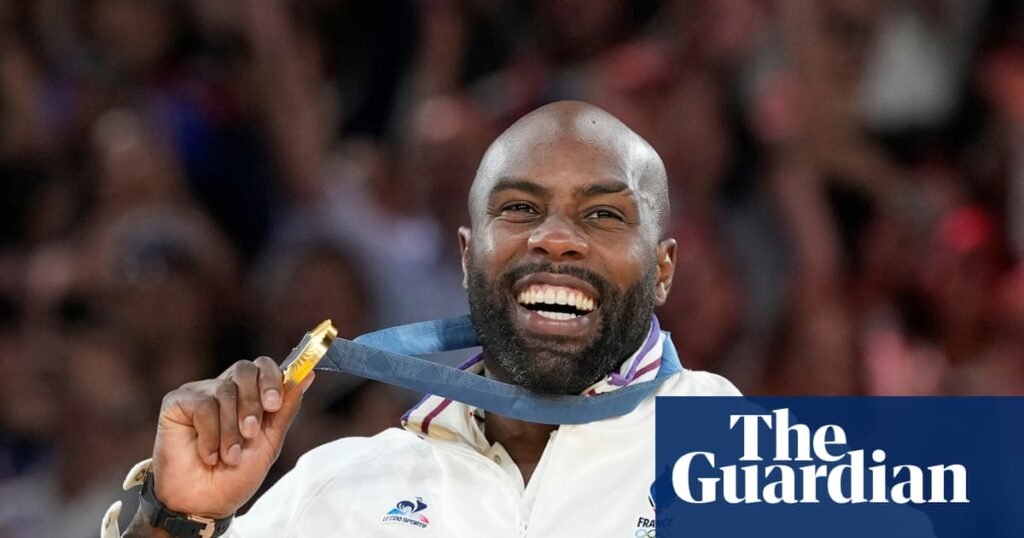 Racist abuse of French judo star Teddy Riner investigated after he spoke about rise of far right | France