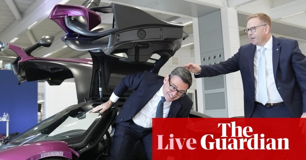 Burnham says budget will be ‘challenging’ but no risks will be taken with economy or living standards – UK politics live | Politics