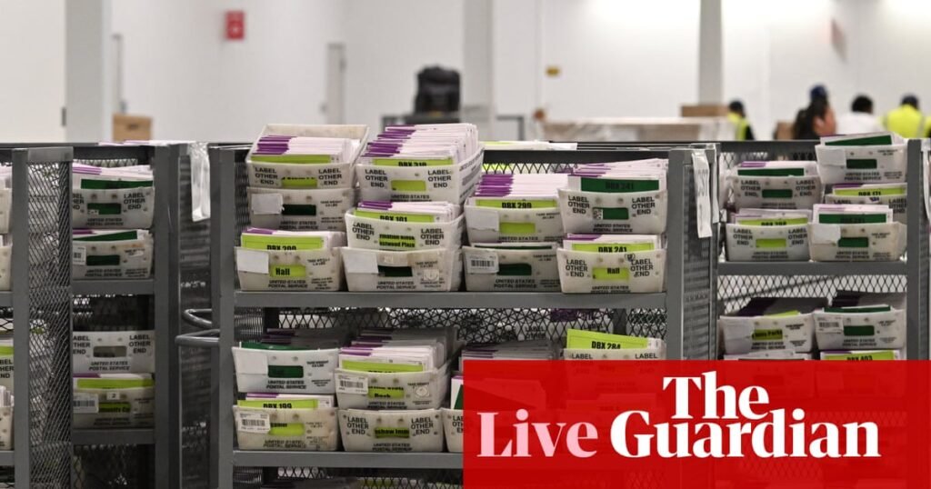 ‘Dangerous power grab’: top Democrats decry USPS system that could thwart mail-in voting – live | Trump administration