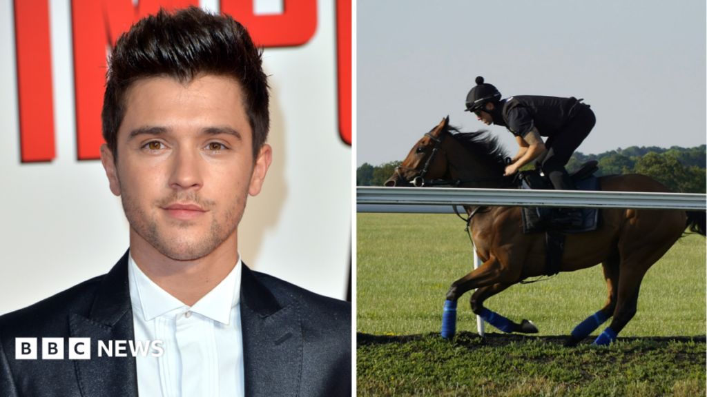 Union J star from Newmarket swaps stage for racecourse