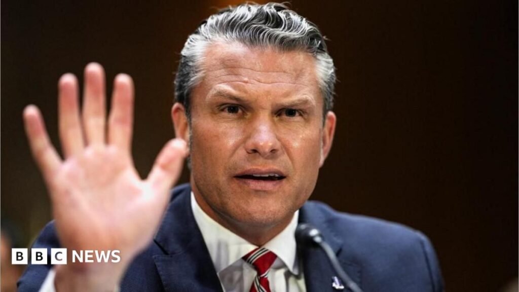 ‘Below the dignity of the office’: Canadian officials condemn Pete Hegseth cadet post