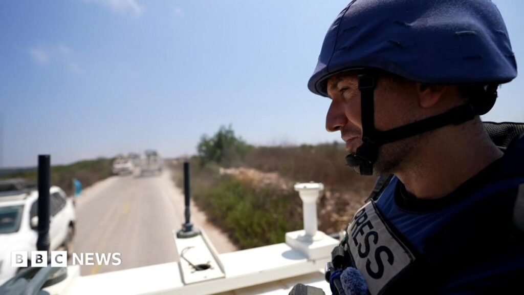 Watch: BBC sees Israeli military presence in southern Lebanon