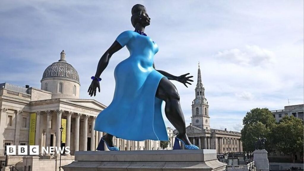 ‘Everywoman’ statue unveiled on Trafalgar Square’s Fourth Plinth