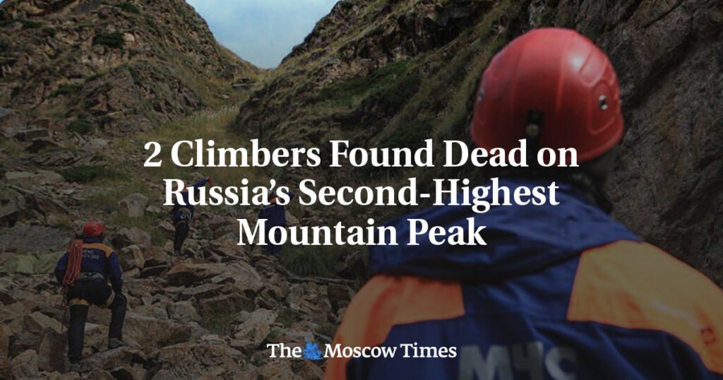 2 Climbers Found Dead on Russia’s Second-Highest Mountain Peak