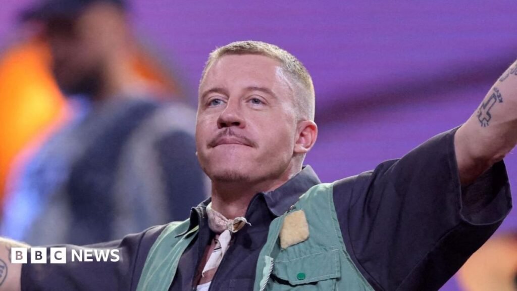 Macklemore dropped from Ed Sheeran tour after ‘free Palestine’ speech