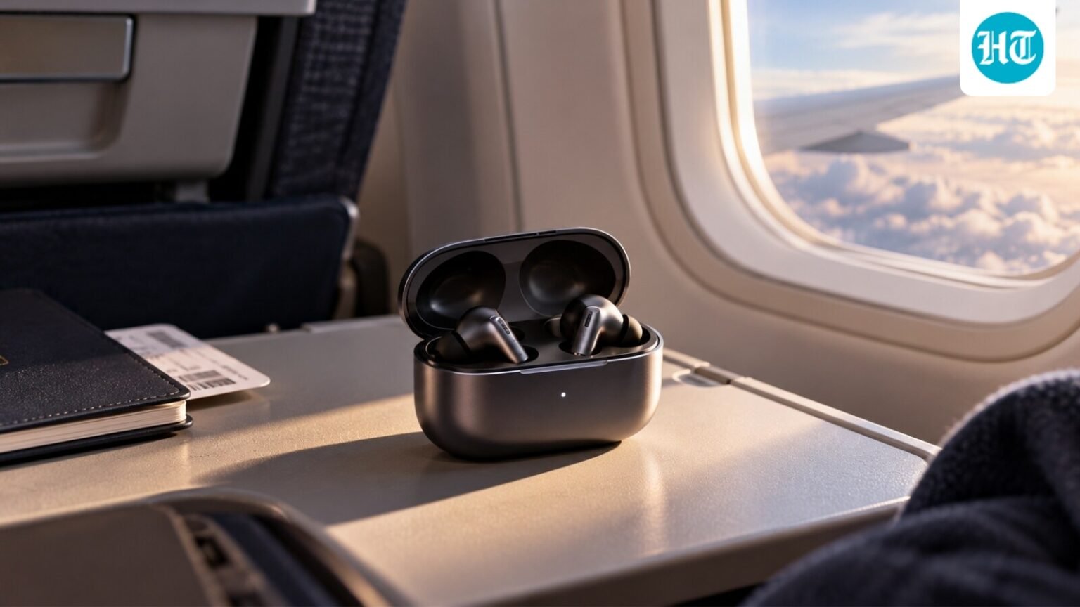 I took five noise-cancelling earbuds onboard to compare comfort, sound, battery and cabin-noise reduction
(HT Tech)