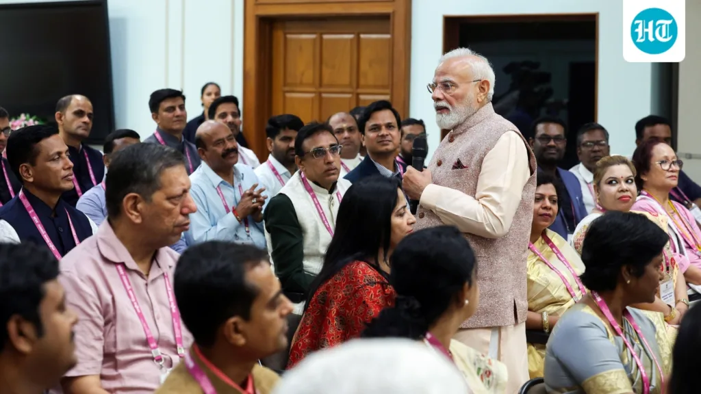 PM Modi talks ‘aura’ again, this time during interaction with teachers: ‘People will keep looking at your aura’