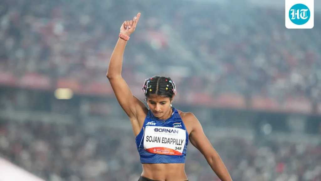 Ancy Sojan pipped in the last attempt, wins long jump silver