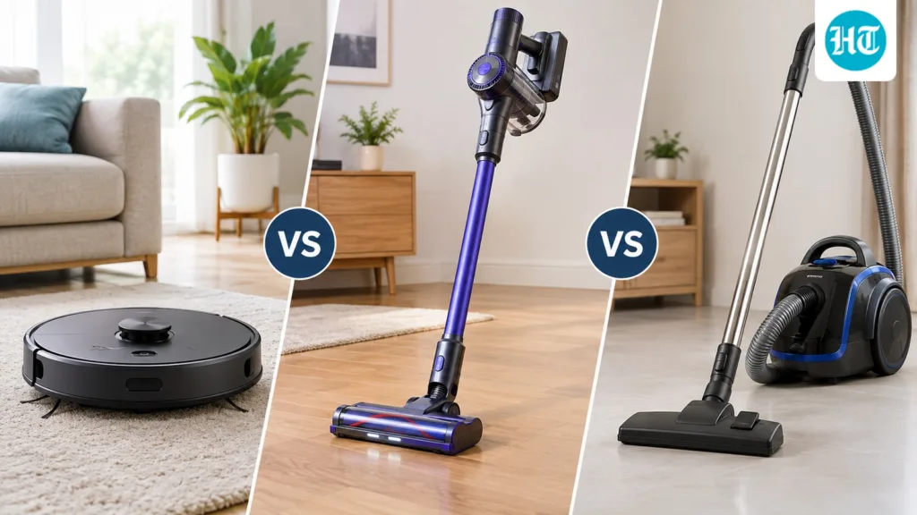 Robotic vs cordless vs traditional vacuum cleaner: What should you buy?
(HT Tech)