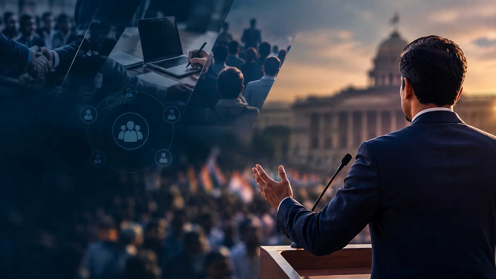 Political Leader Candidate Address and Public Communication