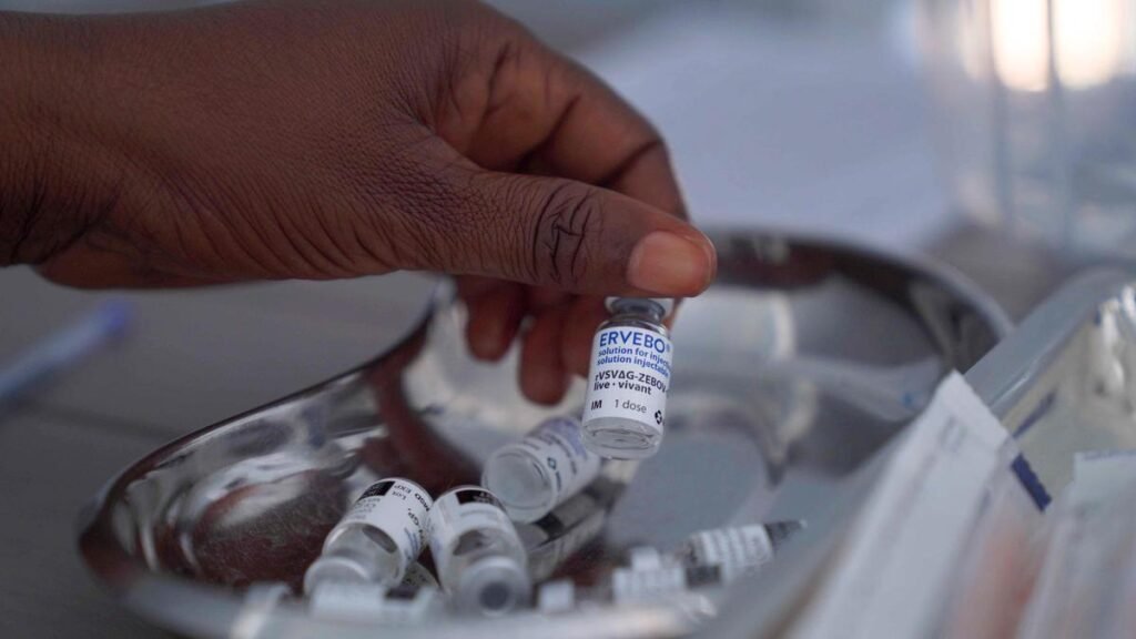 Ebola vaccine being tested in DR Congo outbreak zone