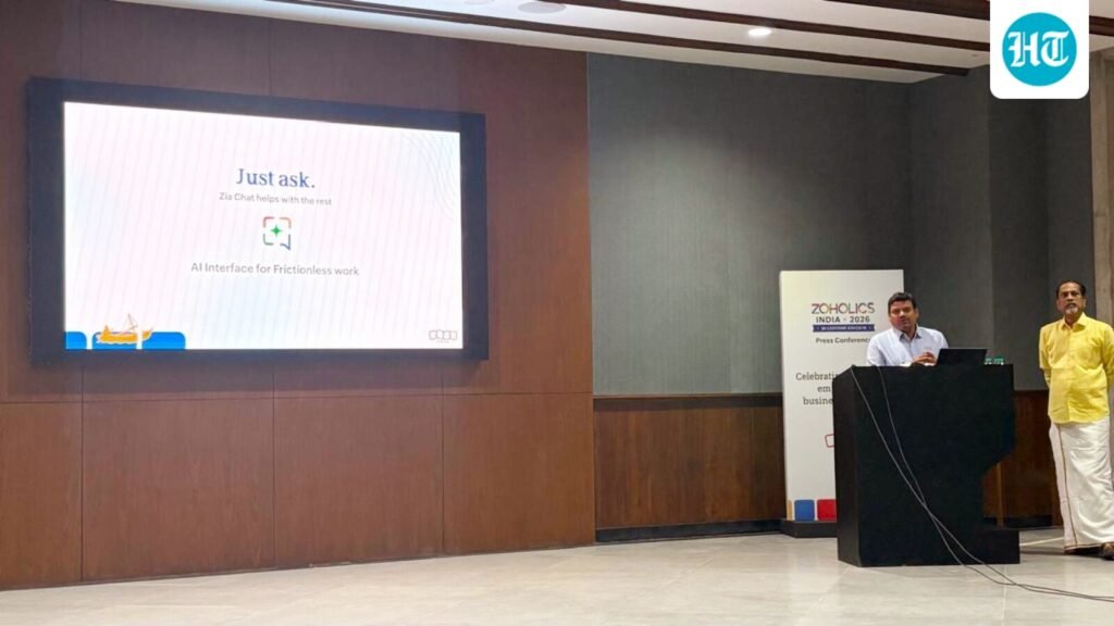 Zoho launches Zia Chat for businesses, enters vertical SaaS space with seven applications
(HT Tech)