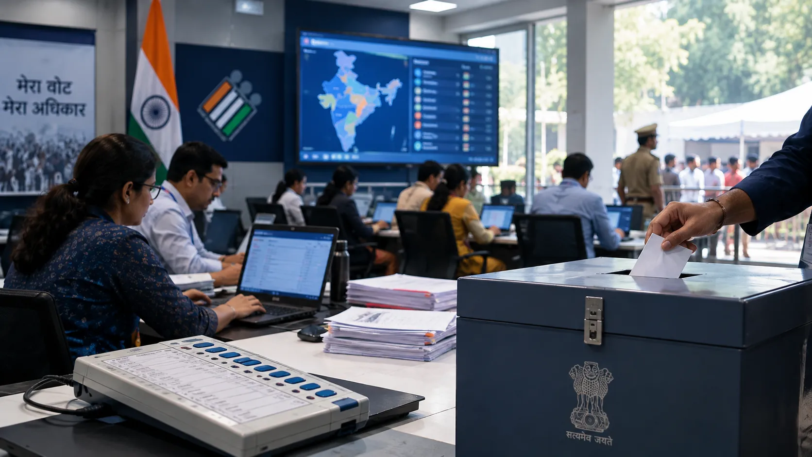 Election Day Polling Operations and Counting Day Coordination Desk