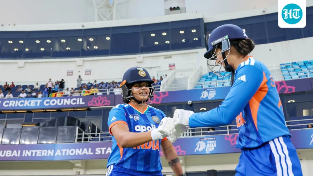 Smriti Mandhana and Shafali Verma break several records as onslaught blows Sri Lanka away in Asia Cup