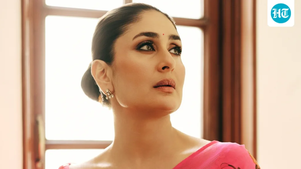 Kareena Kapoor’s fuchsia saree with marigold print from Daayra promotions is the festive inspo you’ve been waiting for