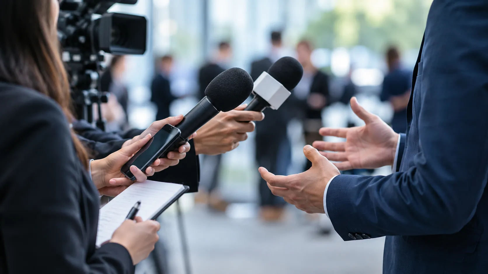 Press Conference and Media Relations Desk