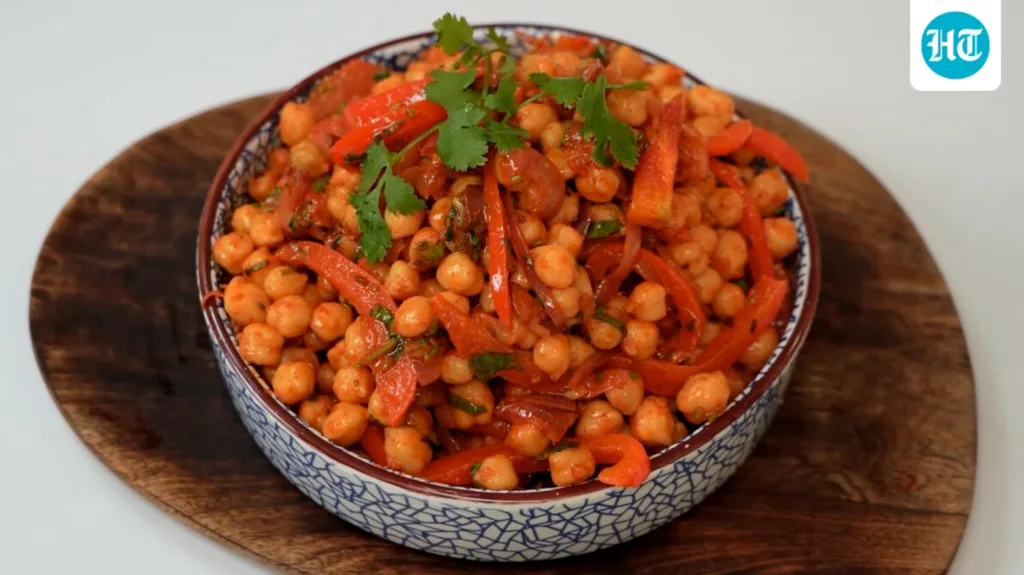 Chef Kunal Kapur shares wholesome, warm chickpea salad recipe: See step-by-step preparation