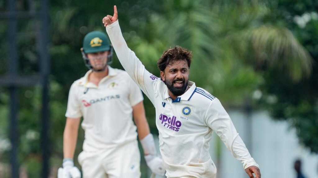 IND-A vs AUS-A ‘Test’ | Kushagra gets his ton before Mulani runs through Australia-A