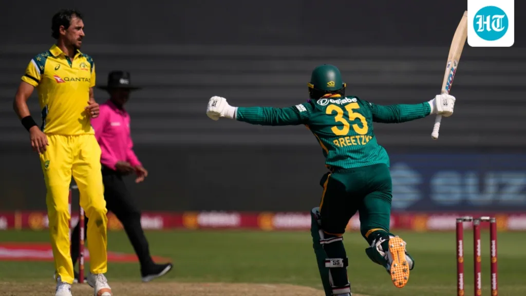 Matthew Breetzke’s 112 powers South Africa past Australia after tourists collapse spectacularly in Durban