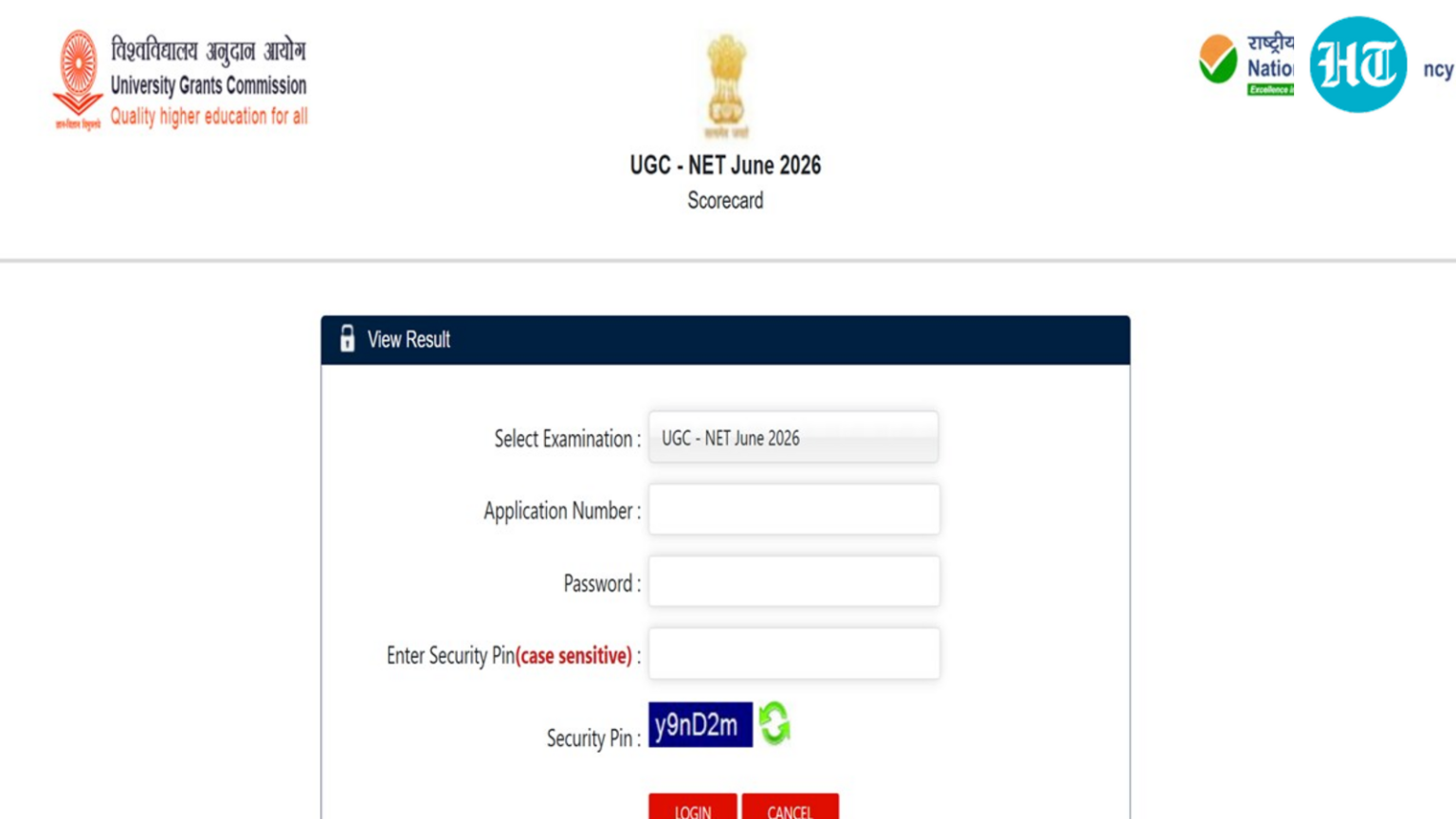UGC NET Result 2026 for English, Commerce and Sociology papers declared at ugcnet.nta.nic.in, direct link here