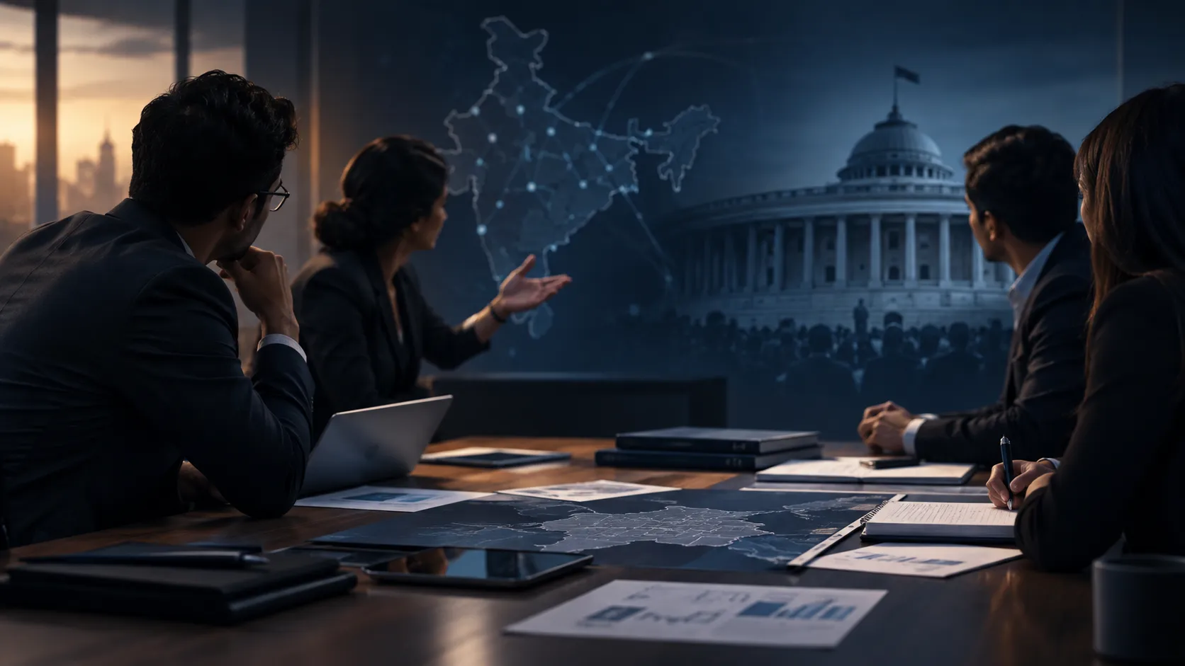 Political Strategy Team Collaboration and Campaign Framework Planning