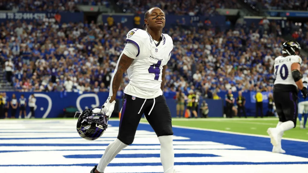 Zay Flowers hamstring injury update: What happened to Ravens WR? Latest status