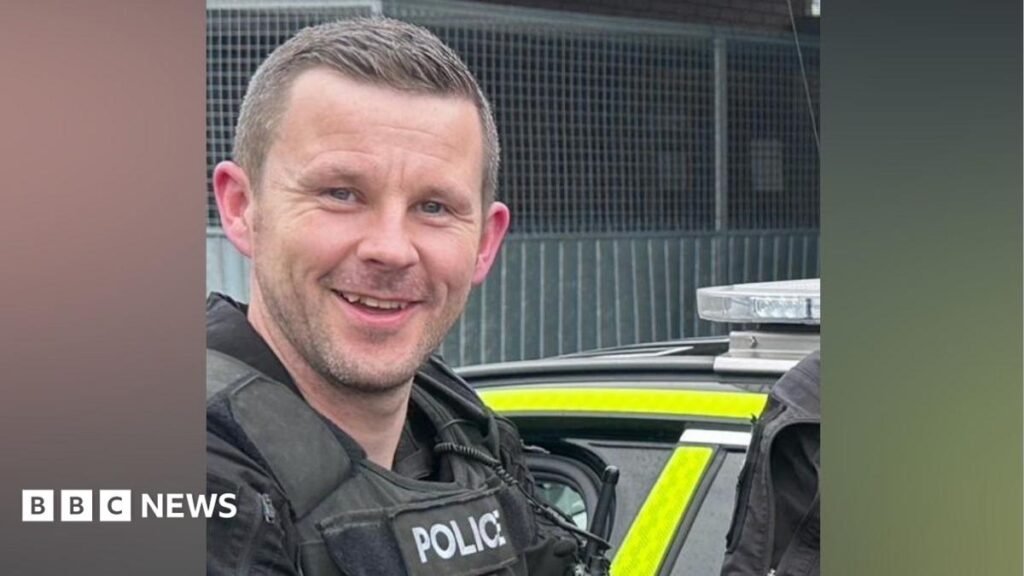 Funeral for PC Clough killed in Middlesbrough A66 crash