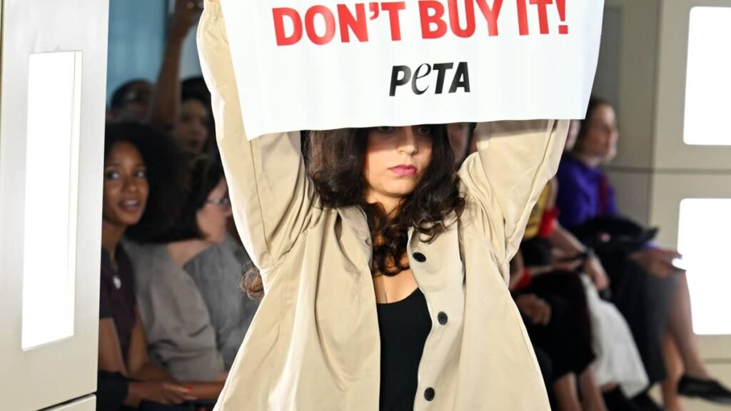 CFDA CEO Steven Kolb Gets Physical With PETA Activists at the COS Fall 2026 Show