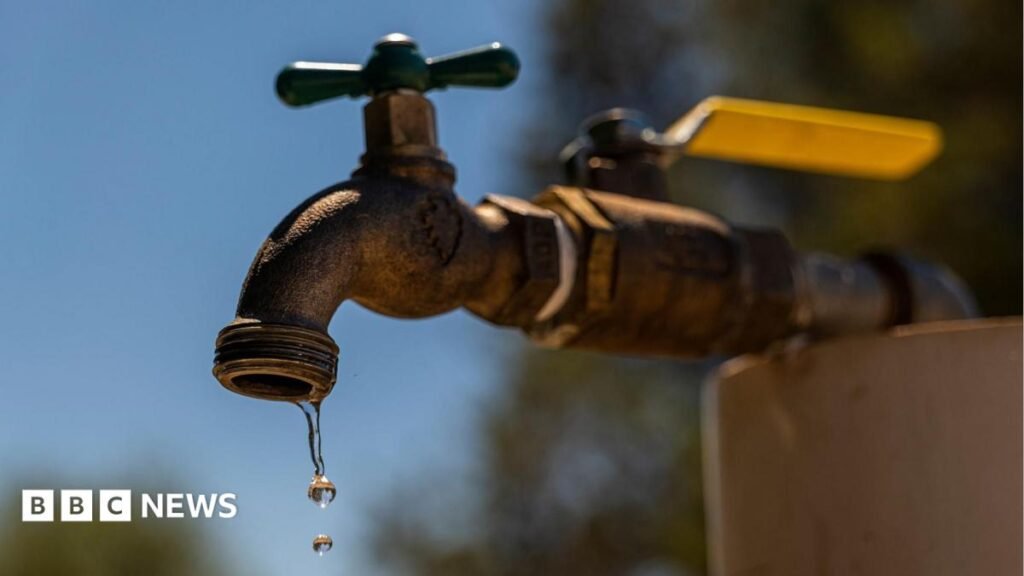 Crawley homes without water and roads closed after burst pipe