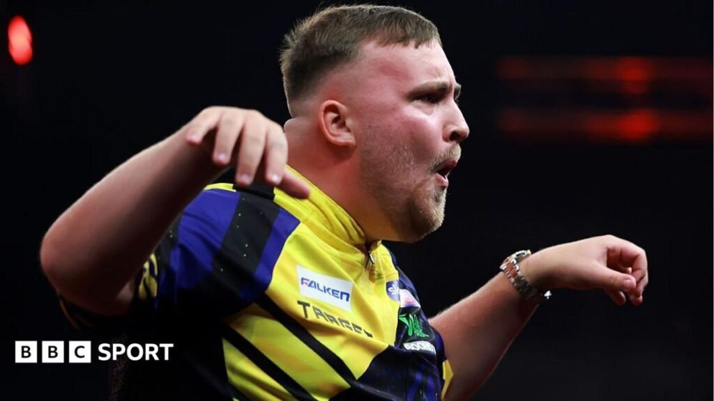 World Series of Darts Finals 2026: Luke Littler survives scare to progress
