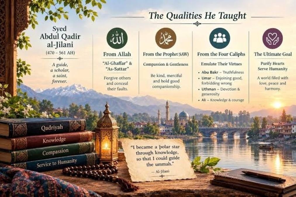 Al‑Jilani (RA) on Character, Knowledge, and Action