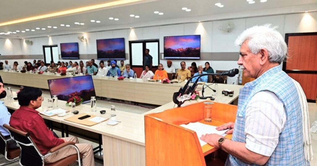Youth must lead fight against drug abuse: LG Sinha