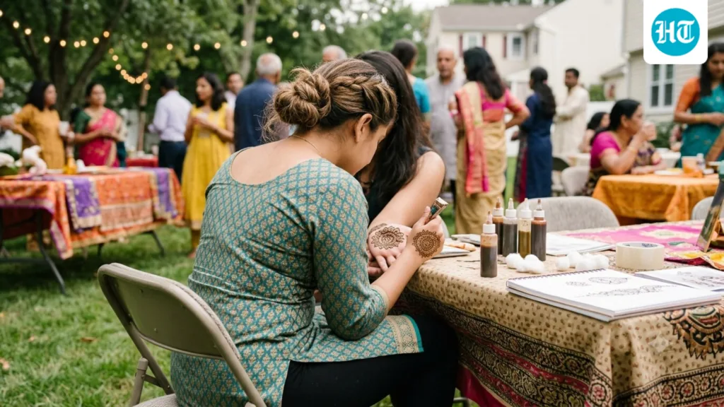 Indian techie in US works part-time as mehndi artist, earns ₹1 lakh from 10-hour bridal gig