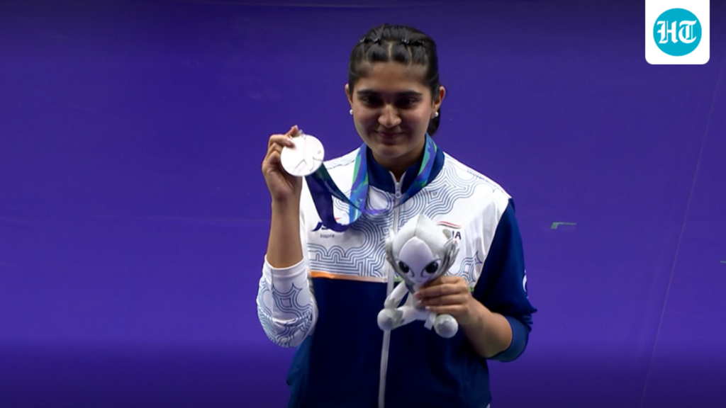 Asian Games: Esha wins 25m pistol silver after a tense shoot-off