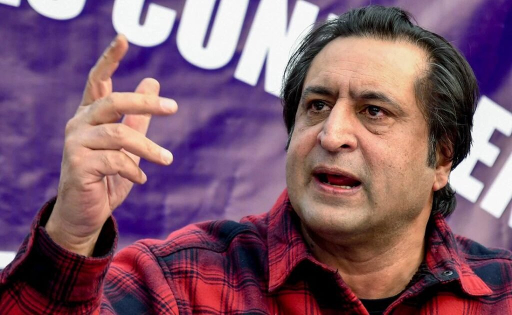 Sajjad Lone Flags Regional Imbalance in Recruitment