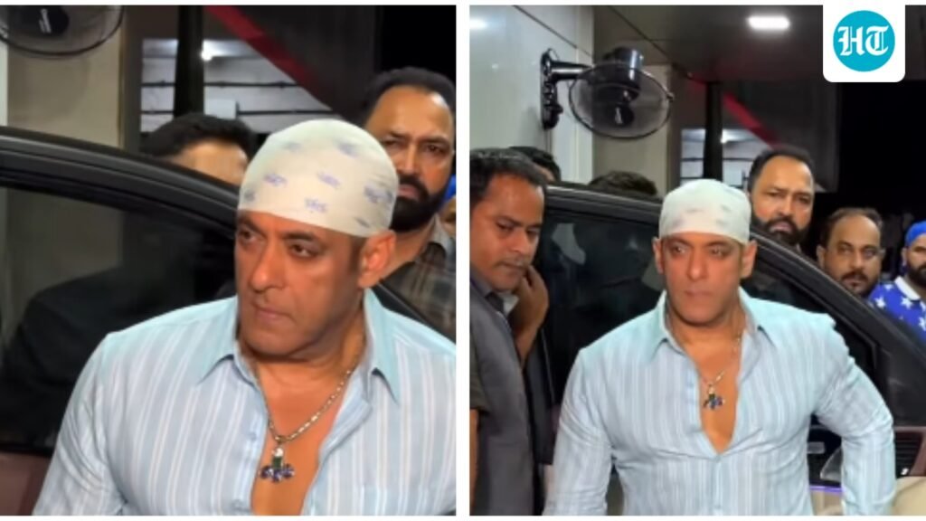 Salman Khan attends Ganesh Chaturthi celebrations at Sohail Khan’s residence, fans reminded of his look in Wanted