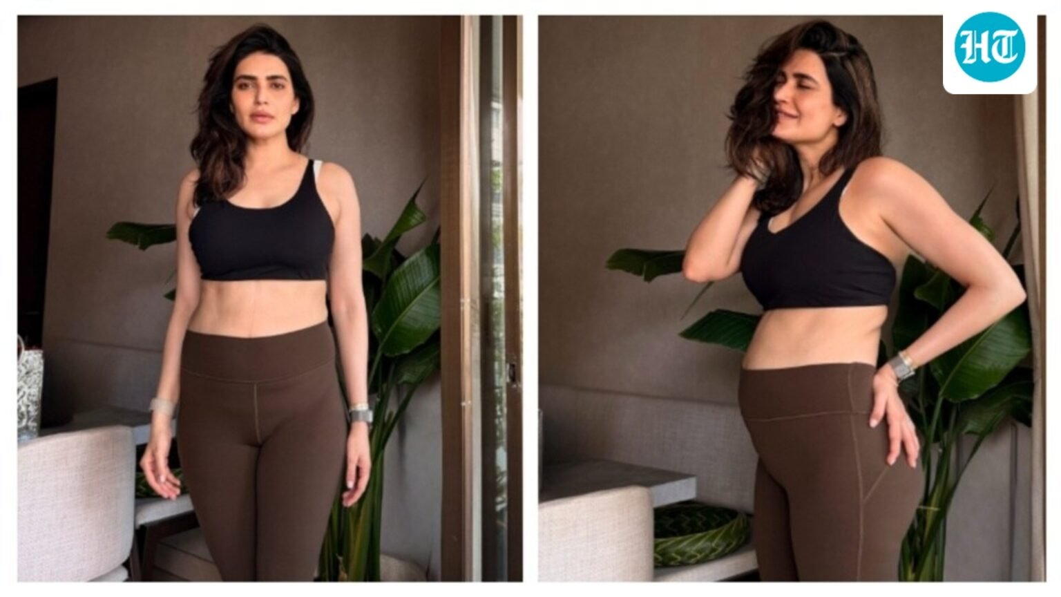 Karishma Tanna proudly flaunts postpartum body, shares message for new mothers: ‘We don’t owe anyone a comeback’