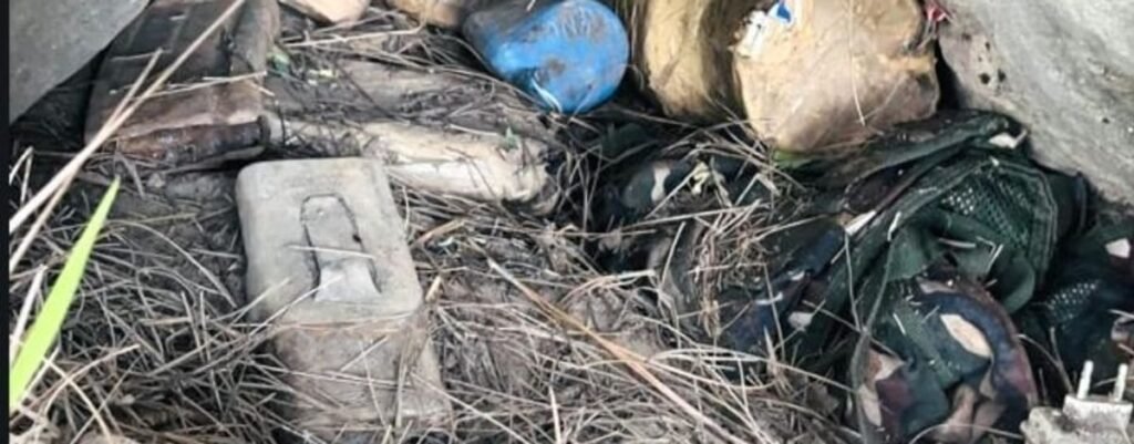 Hideout uncovered in Poonch, ammunition and other material recovered