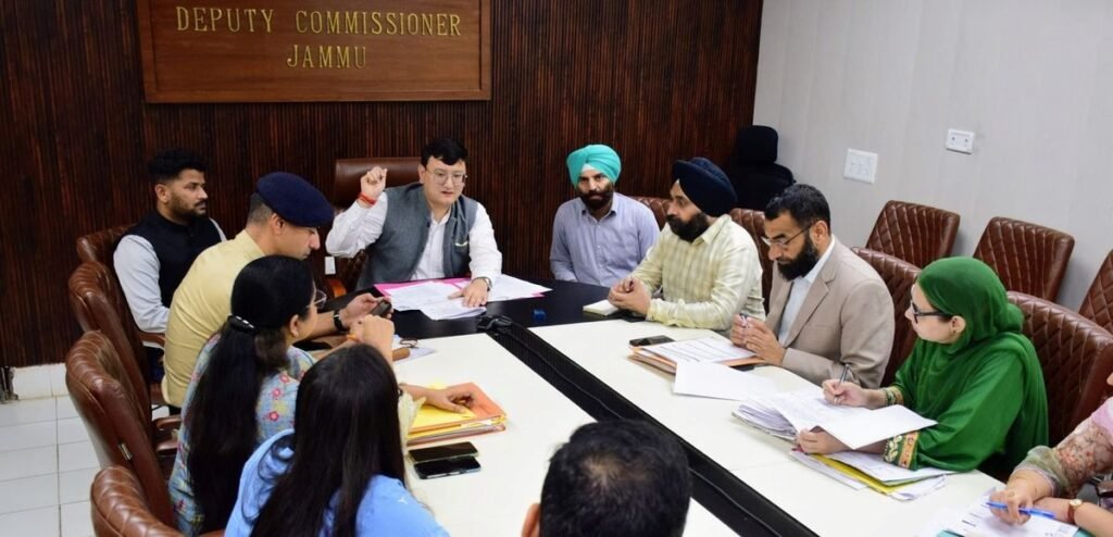 DC Jammu directs to expedite anti-rabies vaccination, sterilisation