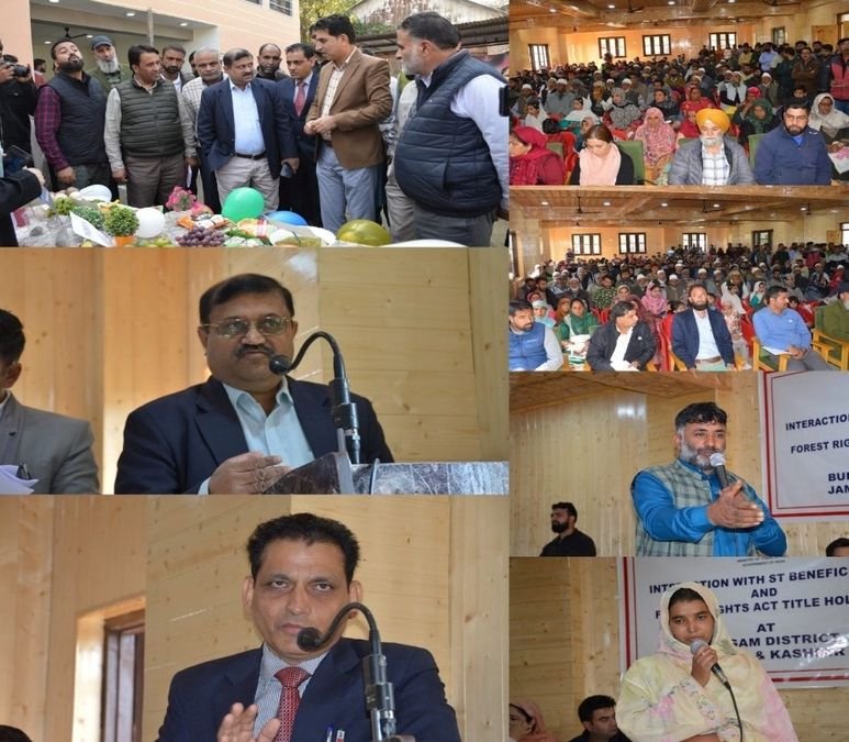 Ministry of Tribal Affairs holds interaction programme with ST beneficiaries, FRA title holders at Budgam