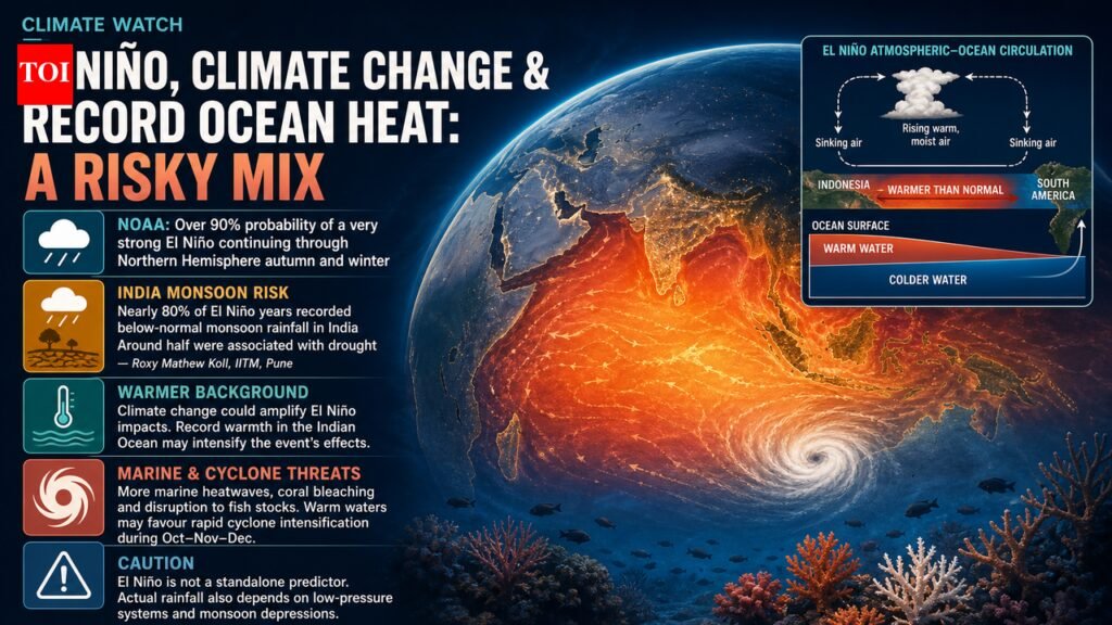 Strong El Niño may shape India’s coming seasons, warmer Indian Ocean could amplify extremes: Scientists | Pune News